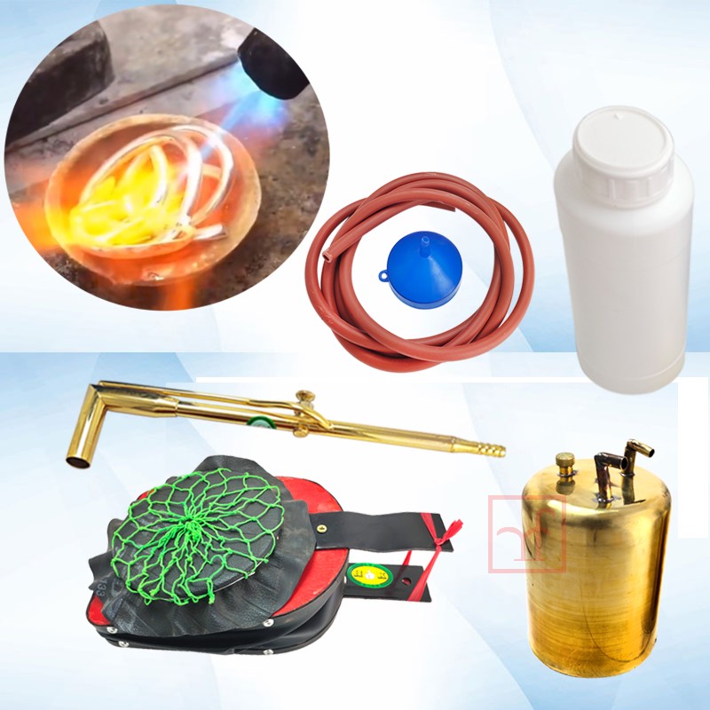 Ru hair iron wind ball leather tiger musket fire blowing welding torch refining welding repair jewelry gold melting gold tools