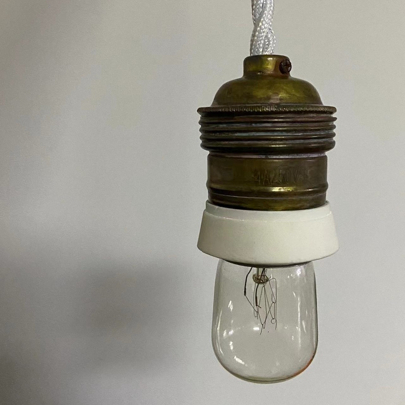 French 19Th-Century Classical Aesthetic Industrial American Retro Vintage Brass Bar Counter Foyer Pendant Light French 19Th-Century Classical Aesthetic Industrial American Retro Vintage Brass Bar Counter Foyer Pendant Light