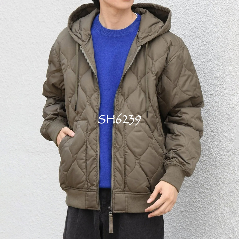 Japanese Single-Brand Collaboration Sps Tear-Resistant Fabric Warm Lightweight down Zipper Hooded Jacket for Men Autumn and Winter Japanese Single-Brand Collaboration Sps Tear-Resistant Fabric Warm Lightweight down Zipper Hooded Jacket for Men Autumn and Winter