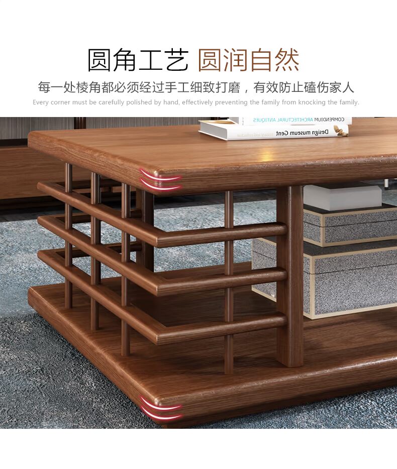 Ma Shi Huang Ting hiện đại mới Trung Quốc Bàn trà TV Tủ đặt khung gỗ rắn Bàn trà Bàn trà Nội thất phòng khách - Bàn trà mẫu bàn sofa đẹp