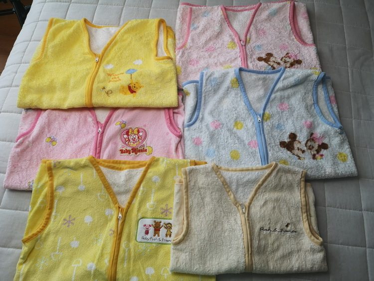 Daily pure cotton cutting children student beetle vest outside the home to keep warm outside the home piece cartoon