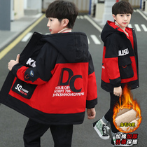 Boys overcome the handsome and casual cotton coats of the new children in the winter coat