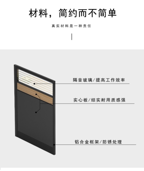 Bàn ghế ông chủ mới của Trung Quốc kết hợp bộ bàn ghế giám đốc điều hành đơn giản - Nội thất văn phòng bàn làm việc nhỏ gọn
