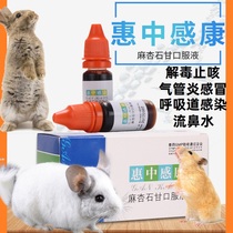 Hamster Rabbit Dutch Pig Dragon Cat Sensation Drug Antiviral Fever fever Fever Detoxifying Special Drip Sneezing Runny Nose