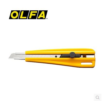 Japan OLFA Ai Lihua 300 high strength cutting knife reinforced blade fixed cutting knife utility knife 9mm