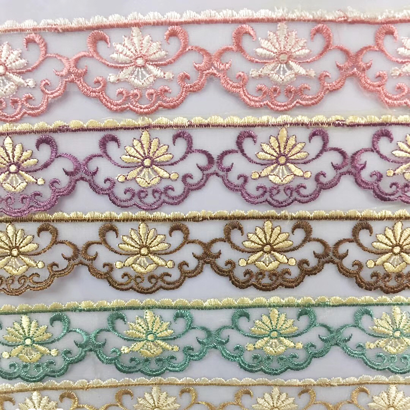 Multi style 6 cm Curtains Splicing Lace Lace sofa cushions cushions Decorative Embroidered Lace Accessories Accessories