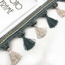 Curtain hanging ears lace lace edge lengthened hanging ball Sofa Skirt Pendant fabric Decorative Flow Suo Accessories Accessories