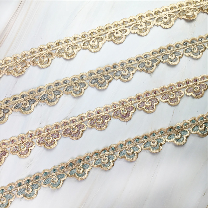 Sofa cushion assorted 3 cm small side lace lace narrow side small yarn side accessories cushion wrapping edge inlaid edge cloth art decor side