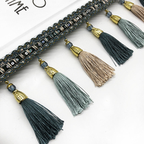 Curtain Golden Cap Bead pendant with bright sheet Curtain Head Pendant Ball Pendant Accessories Accessories Curtain Bottom Edge Lengthened Hood Side