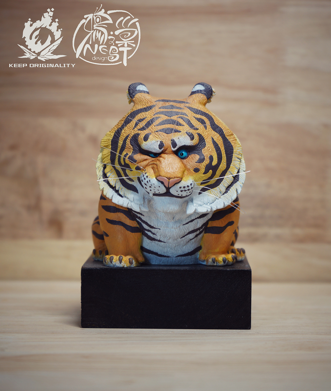 (Li Xiaoxi's brother) KOs Studio Crow's Nest Gazan Marathon Tiger White Tiger Tide Play Model