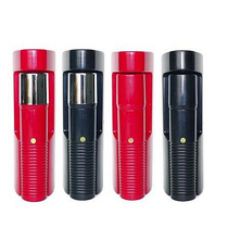 Wall-mounted hotel room emergency flashlight plastic chrome-plated hotel room fire emergency light bulb pick up light