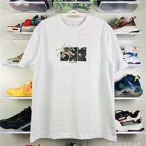 Li Ning T-shirt 2021 New Li Ning signature men fashion loose cotton short sleeve culture shirt AHSR521