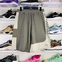 Li ning short guard pants 2021 summer new mens breathable cotton sports fashion loose five-point shorts AKSR185