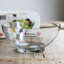 Turkey imported tempered soup bowl baking high temperature resistant transparent glass thick salad bowl fruit vegetable basin