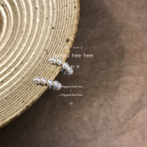 iflippedheehee Wen Wenwen bowl soft soft pearl ear clip