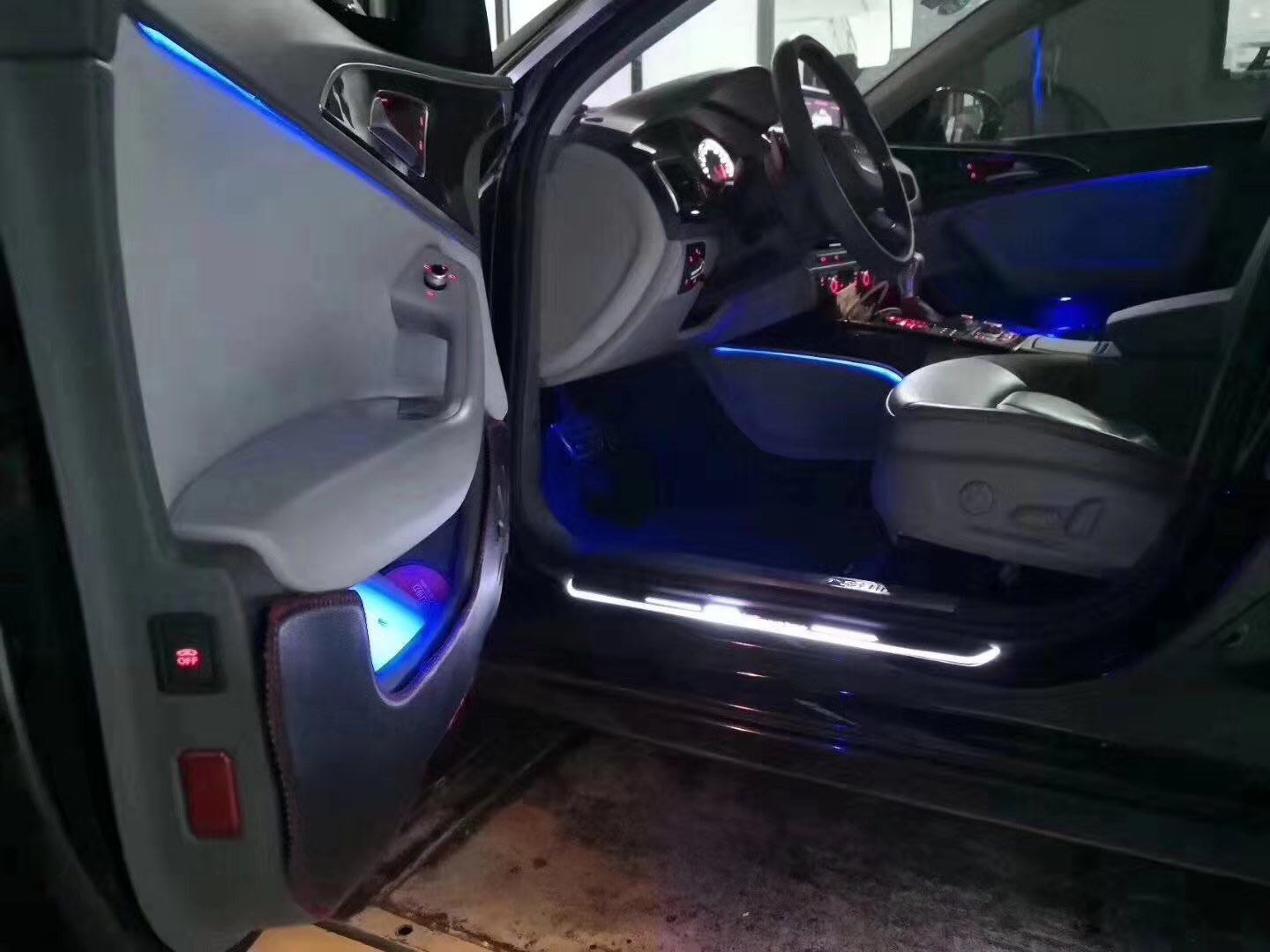 MMI Controlled Led ambient light Multicolor Interior Door Dash
