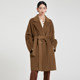 M family baiocco classic double-breasted profile small short section 101801 cashmere coat women's winter coat