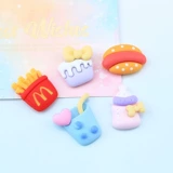 Игра с едой, кремовый чехол для телефона, аксессуар для волос, заколка для волос, набор материалов, новая коллекция, «сделай сам»