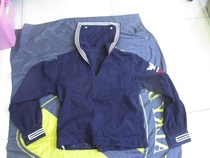 Molguo vintage World War II navy sailor suit top woolen black S molded by Molguo 7 5 new collection