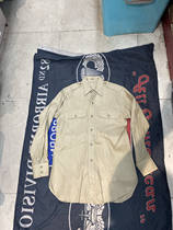 Mingguo Vintage World War II Shirt Thin Material M Non-Copycat 7 New