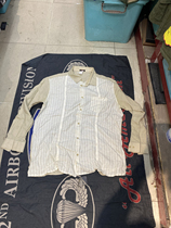 Mingguo Vintage Shirt Linen Made in Spain 9 New Not Copycat 48