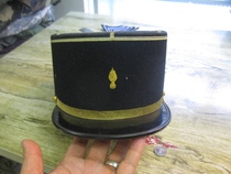 French vintage army large cap hard shell made in France 7 41 8 new false one penalty three collection