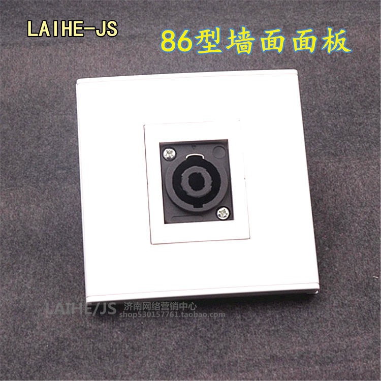 Type 86 Concealed multimedia panel Europlug Panel seat speaker panel Audio 86 Wall panel