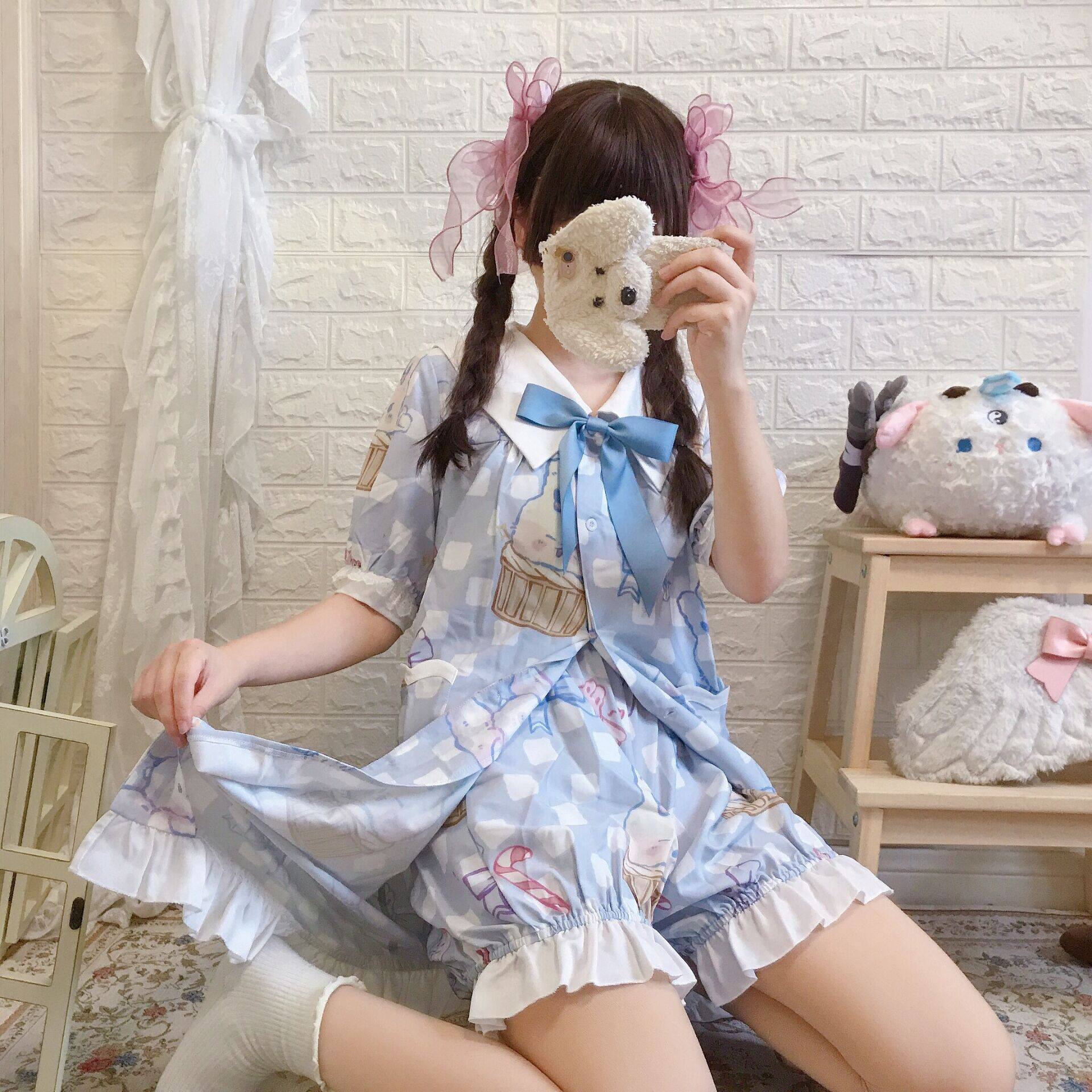 Другие 丨四月安丨 原创设计睡裙南瓜裤套装【现货】 April Ann
