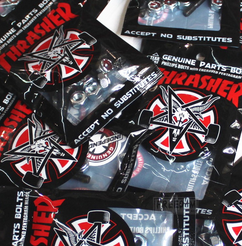 Thrishers X Indipendent Bridge Nails Joint skateboard bracket wearing nails and all skateboards