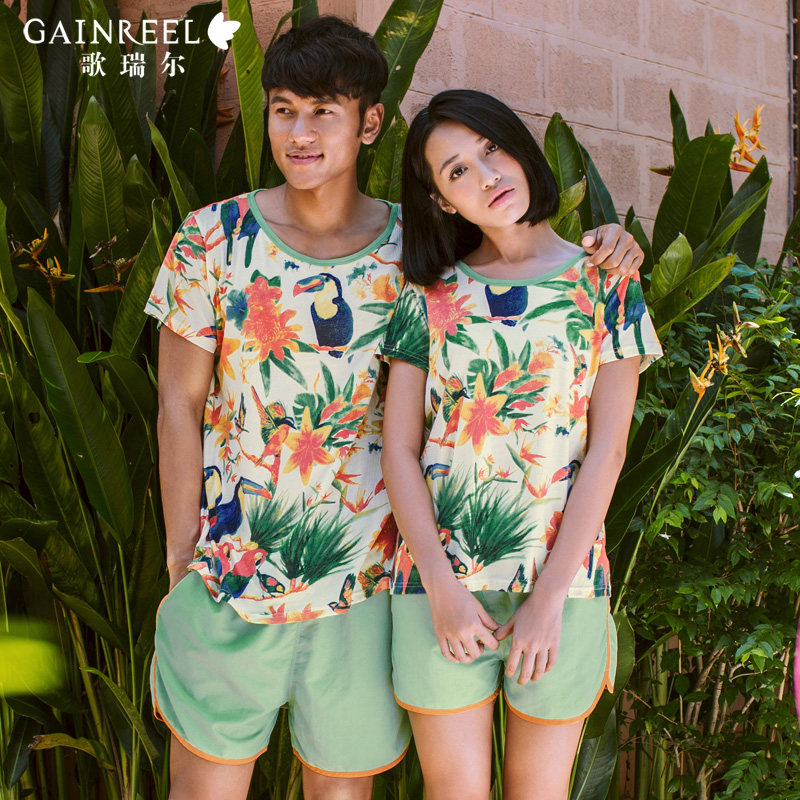 Pyjama mixte GAINREEL    à manche courte - Ref 3004910 Image 1