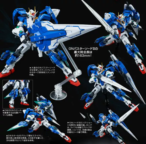 Hàng ngàn Bandai Metal Color PB Network Limited RG 1: 144 00 Bảy thanh kiếm OO 7 Kiếm lên để lắp ráp mô hình - Gundam / Mech Model / Robot / Transformers