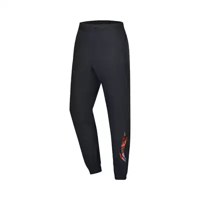 Li Ning sports pants men's new training series casual shut-up knitted sweatpants AYKQ049-1