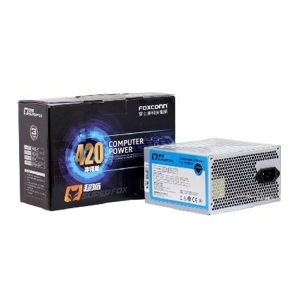 Foxconn Super Fox 420W charging version desktop computer temperature control ATX main box office and home silent power supply