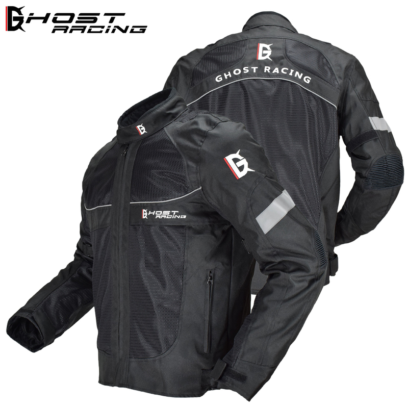 Motorcycle Riding Jacket for Men, All-Season Windproof Jacket, Women's Motorcycle Racing Heavy-Duty Motorcycle Anti-Fall Clothing, Mesh Breathable Summer Wear