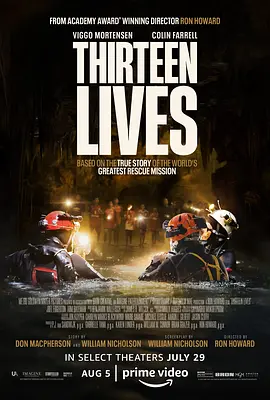 十三条命 Thirteen Lives（2022） 海报