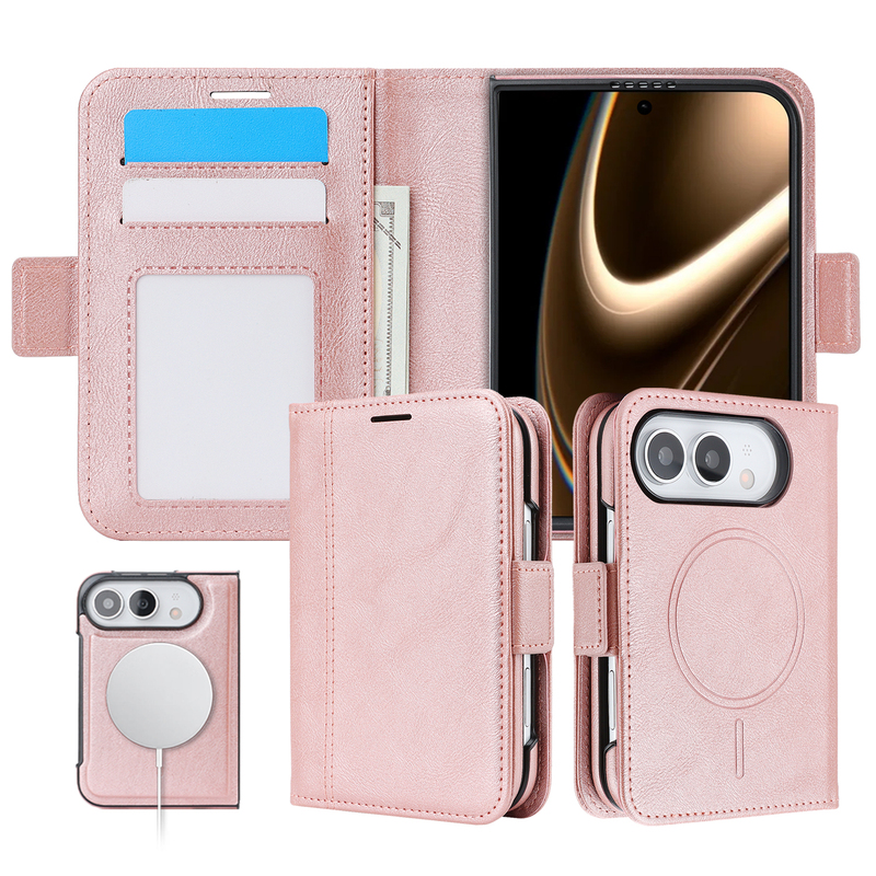 New iPhone Duo Phone Case, Full-Cover Flip Type, Detachable, Apple Duo Magnetic Charging 2-in-1 Protective Case, Card Holder, Wallet, Detachable Shell, Creative 2026 New iPhone Duo Phone Case, Full-Cover Flip Type, Detachable, Apple Duo Magnetic Charging 2-in-1 Protective Case, Card Holder, Wallet, Detachable Shell, Creative 2026