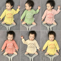 (Broken code clearance) long-sleeved triangle ha clothes to make pajamas is suitable