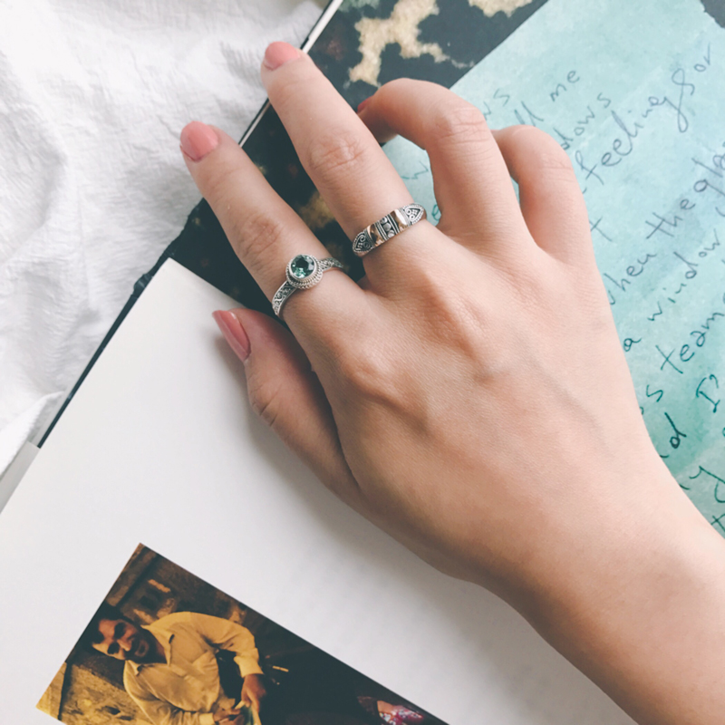 Bague mixte ANYWHERE      en Argenterie - Ref 3088793 Image 3