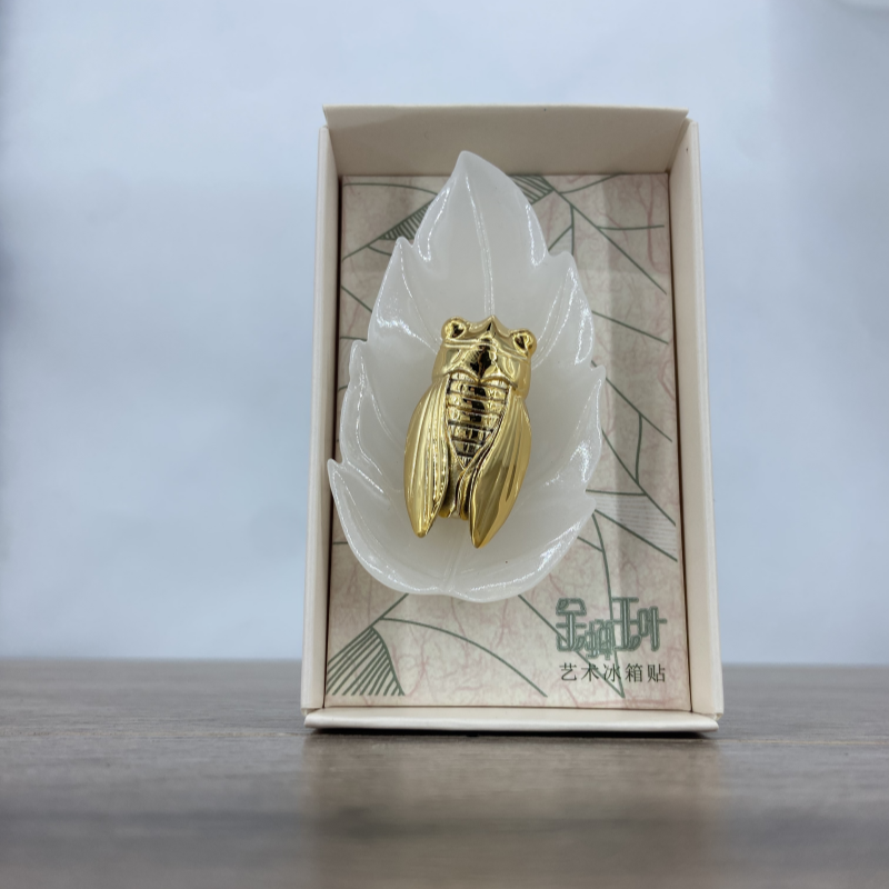 南博院藏系列文创商品金蝉玉叶冰箱贴明清元素田园风小礼品-Taobao-Tmall