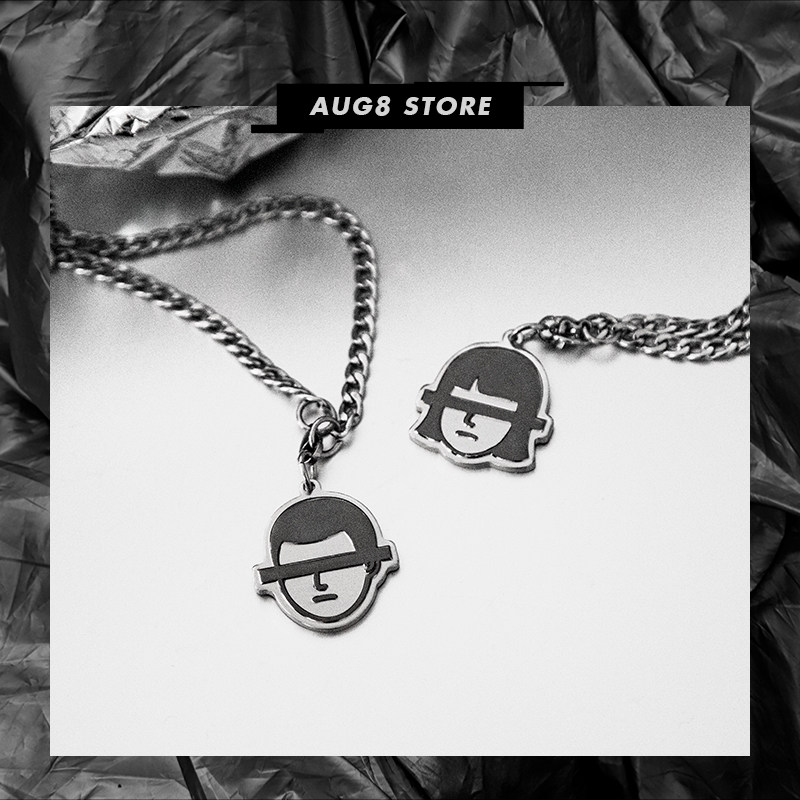 August 8th, Original Anonymous Necklace Couple Pending