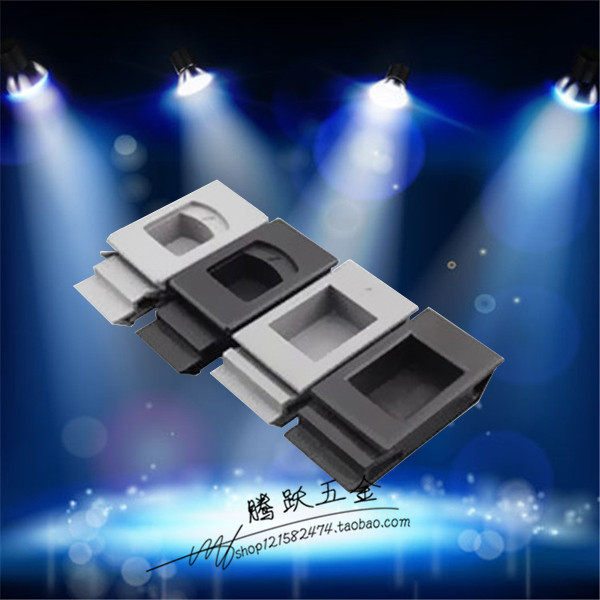 MS725-3B network cabinet side door buckle lock LS735 dark buckle plastic buckle lock button spring handle