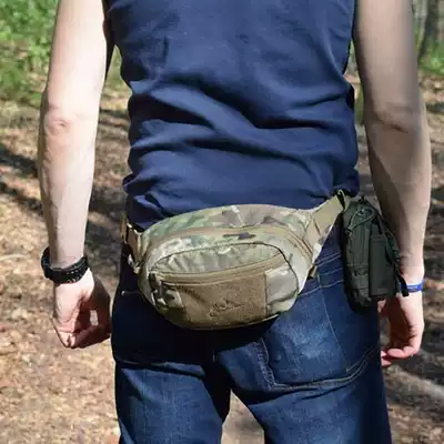 helikon helikon horizontal tactical fanny pack men's small outdoor bag lightweight cycling travel multi-function kangaroo