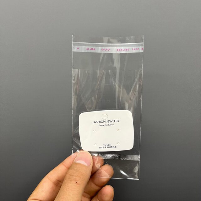S925 Silver Needle Earrings Packaging Cardboard Silver Needles Are Easy to Bend Please Straighten Before Use Warning Earrings Earrings Card Tag
