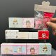 Large Size 9-10-12- 14cm Folded Packaging Card Head DIY Street Stall Handmade Jewelry Cream Glue Accessories Card Paper