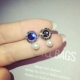 Toeid Blue Pearl Model 925 Серебряная игла