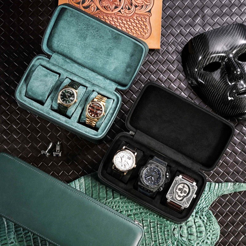 Watch Storage Box, High-End Watch Storage Box, Multi-Watch Position Portable Travel Watch Bag, Mechanical Watch Collection Box, Watch Box