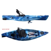 Single pedal boat propeller pedal boat electric pedal double power pedal boat canoe Lua kayak