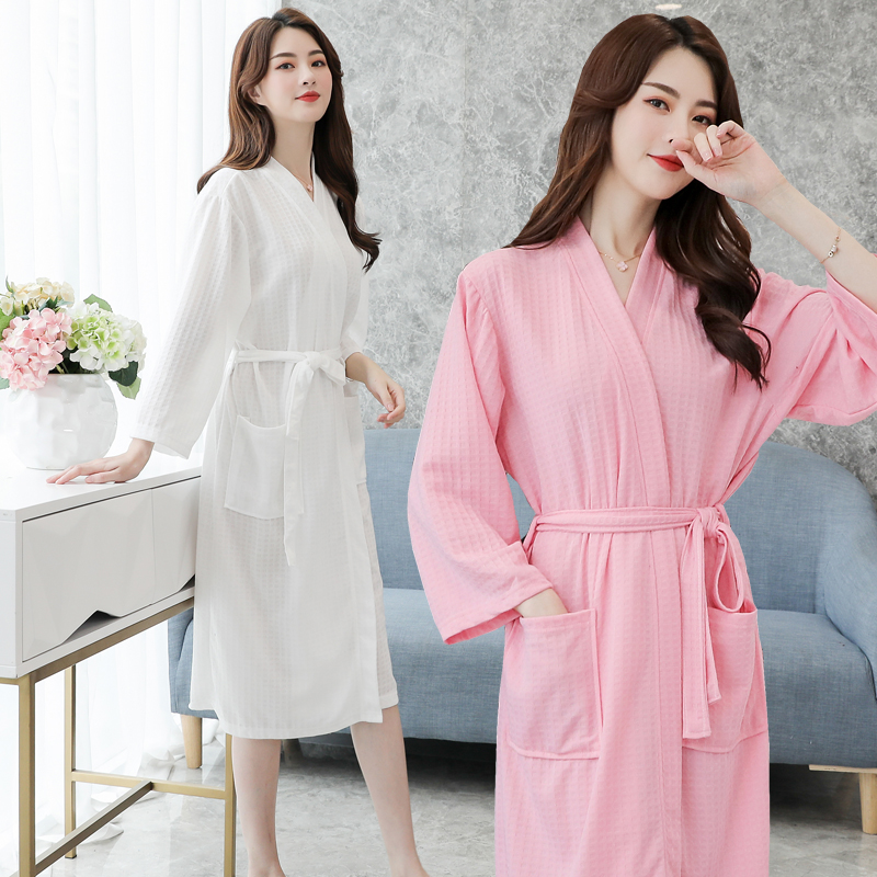 Fa-style small crowdsleep-burnedwoman Summer-style Bathing Robe Fairy Sleepwear Sexy Swim Back Bath Clothes Hanfu-Style Sleepwear Lovers
