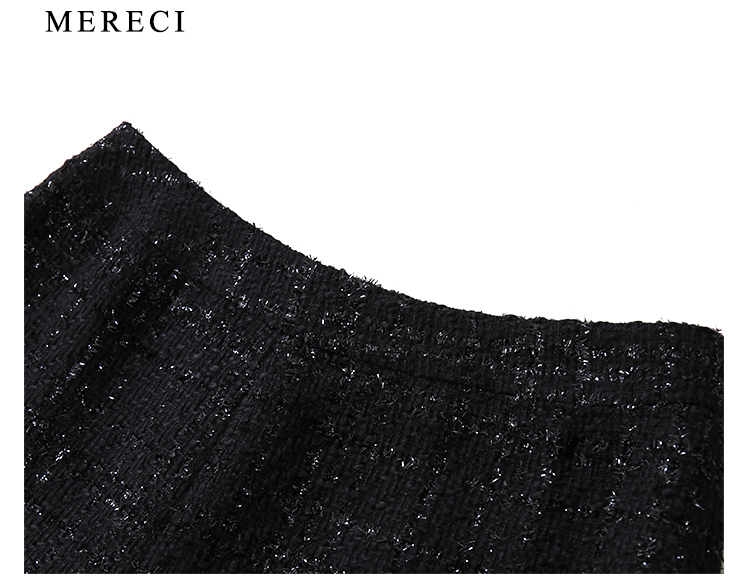 Đẹp cắt bốn mùa mẫu hoang dã Hương nhỏ mùa thu và mùa đông tweed đen Thời trang Hàn Quốc túi mỏng hông quần short nữ thủy triều quần thể thao cho nữ