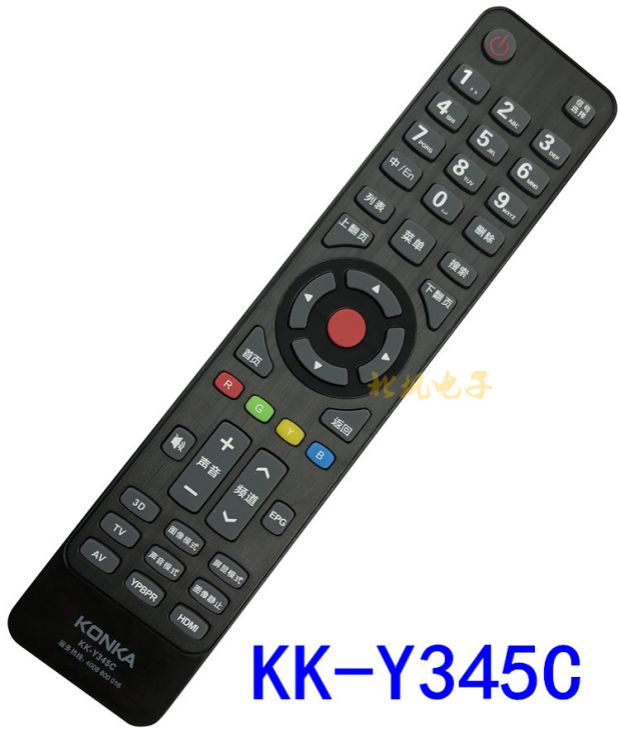 Điều khiển từ xa TV gốc Konka KK-Y345 Y345A Y345C Y354 Y354A Y365 - TV tivi 85 inch